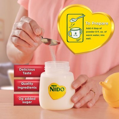 thumbnail image 2 of Nestle NIDO Kinder 1+ Toddler Powdered Milk Drink Mix - 4.85 Lbs (2.2kg) - Free Shipping 2 of 3