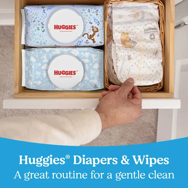 Huggies Natural Care Baby Wipes, Refreshing Clean (17 flip-top pks., 1088 ct.) - Image 8