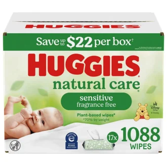 Huggies Natural Care Sensitive Baby Wipes, Fragrance Free (1,088 ct.)