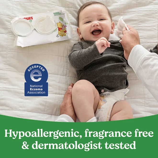 Huggies Natural Care Sensitive Baby Wipes, Fragrance Free (1,088 ct.) - Image 5