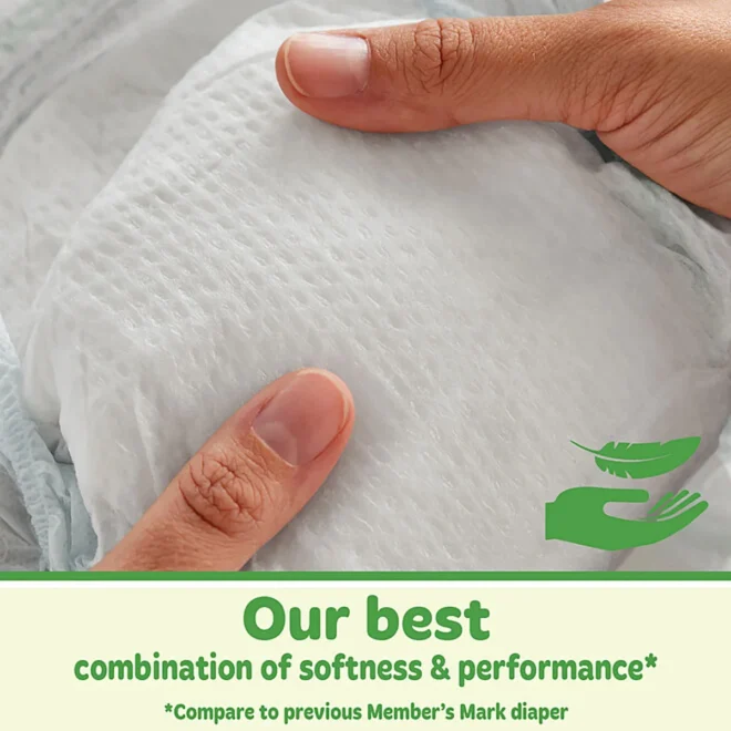Member's Mark Premium Baby Diapers Newborn - Image 4
