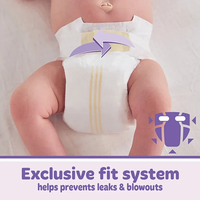 Member's Mark Premium Baby Diapers Size 1 - Image 7