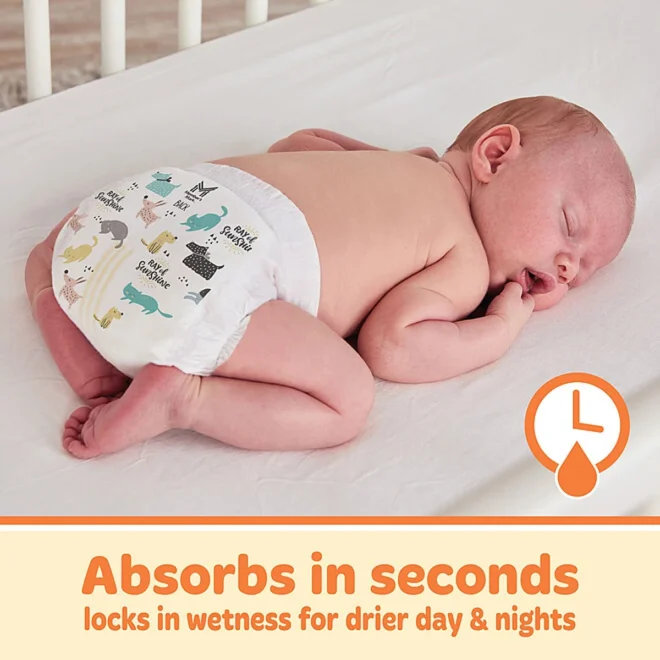 Member's Mark Premium Baby Diapers Size 3 - Image 6