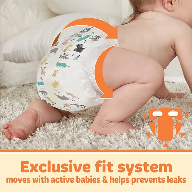 Member's Mark Premium Baby Diapers Size 3 - Image 7