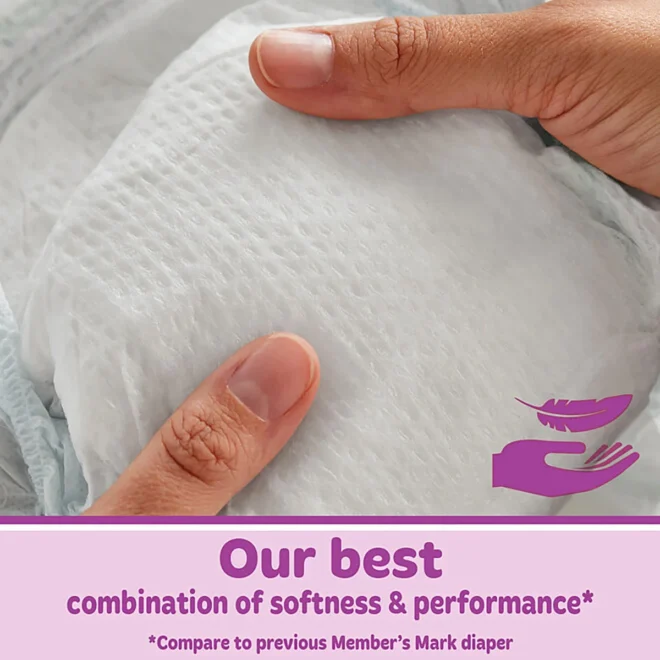 Member's Mark Premium Baby Diapers Size 5 - Image 4