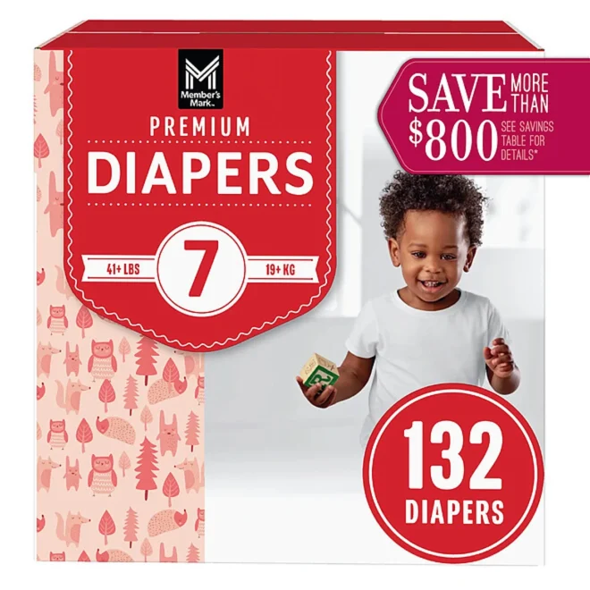 Member's Mark Premium Baby Diapers Size 7