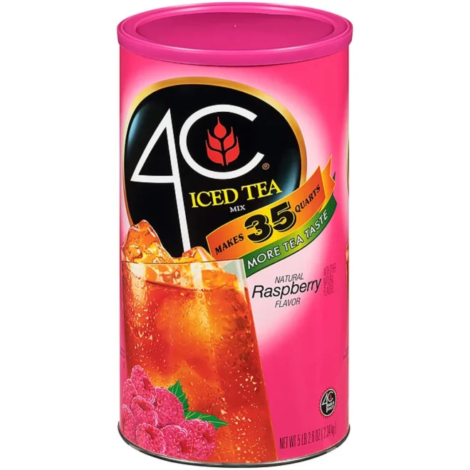 4C 35 QT Raspberry Iced Tea Mix (82.6 oz.) - Image 4