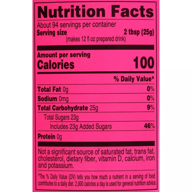 4C 35 QT Raspberry Iced Tea Mix (82.6 oz.) - Image 6