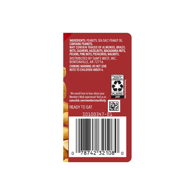 Member's Mark Extra Large Virginia Peanuts (34.5 oz.) - Image 5