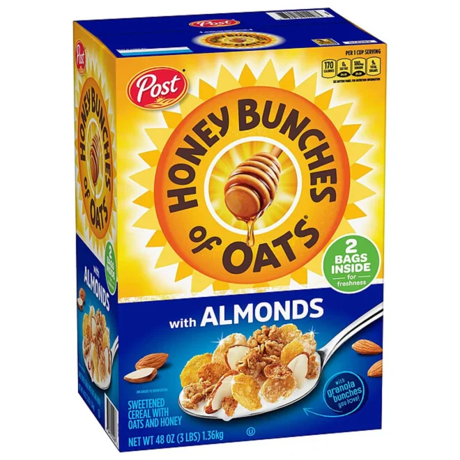 Post Honey Bunches of Oats with Crispy Almonds (48 oz.)