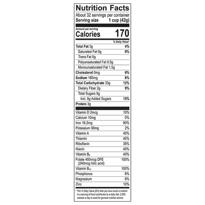Post Honey Bunches of Oats with Crispy Almonds (48 oz.) - Image 2