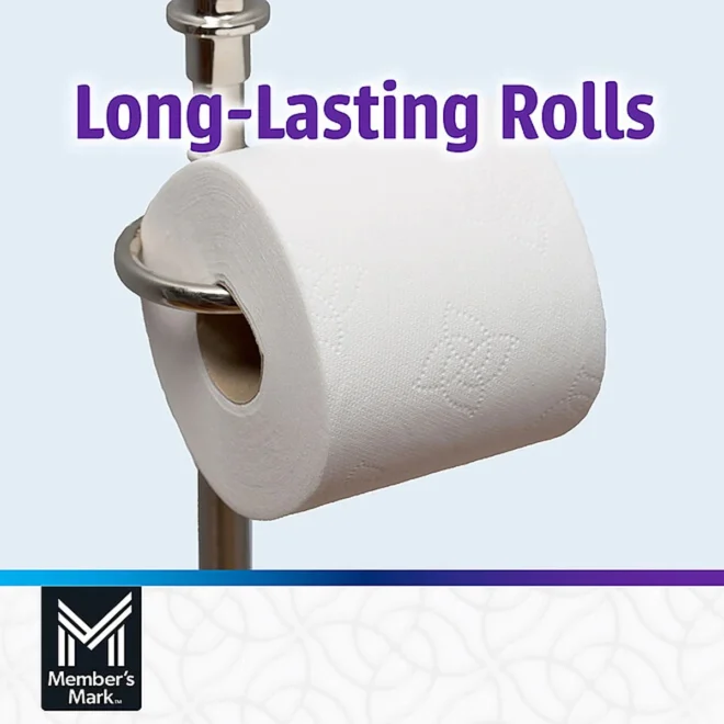 Member's Mark Ultra Premium Soft and Strong Toilet Paper, 2-Ply (235 sheets, 45 rolls) - Image 3