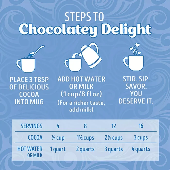 Swiss Miss Milk Chocolate Hot Cocoa Mix Packets (50 ct.) - Image 8