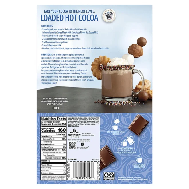 Swiss Miss Milk Chocolate Hot Cocoa Mix Packets (50 ct.) - Image 9