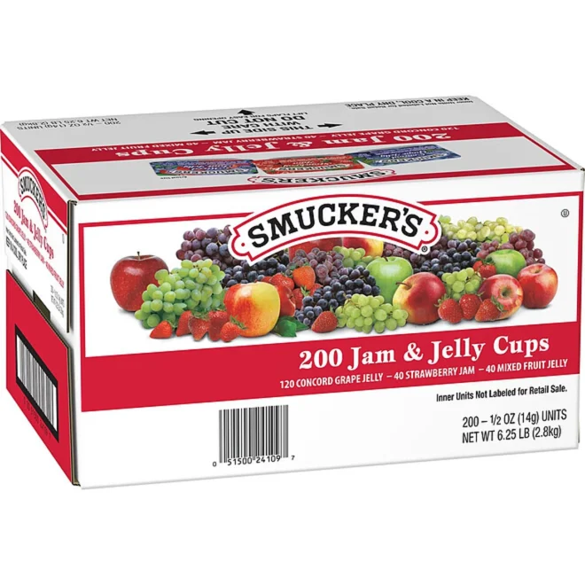 Smucker's Assorted Jelly Cups (0.5 oz., 200 ct.) - Image 3