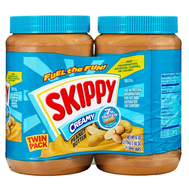 Skippy Creamy Peanut Butter Spread (48 oz.)