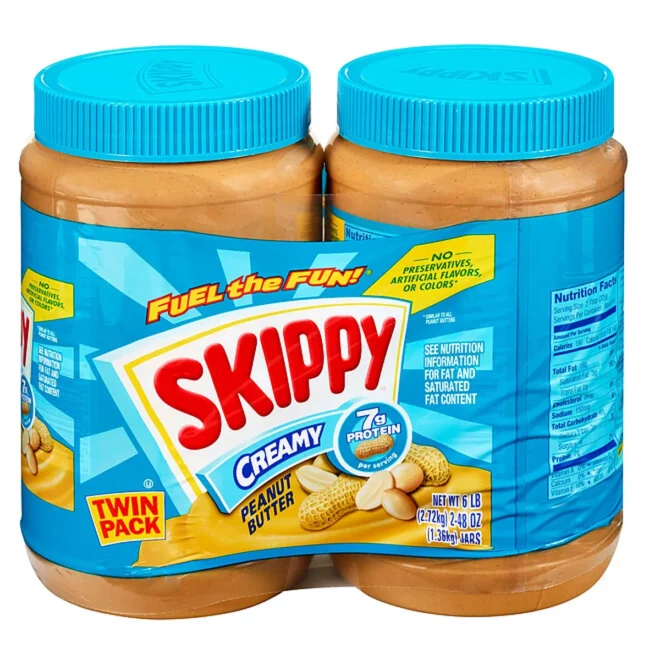 Skippy Creamy Peanut Butter Spread (48 oz.) - Image 3