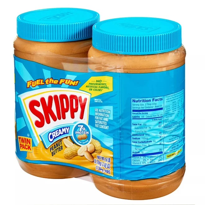 Skippy Creamy Peanut Butter Spread (48 oz.) - Image 5
