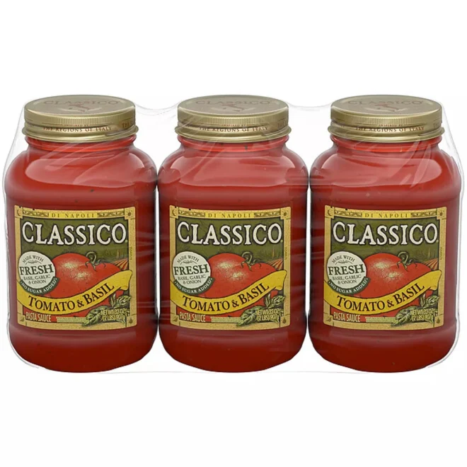 Classico Tomato and Basil Pasta Sauce (32 oz., 3 pk.) - Image 2