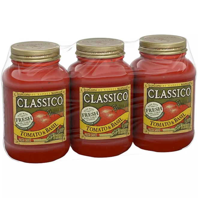 Classico Tomato and Basil Pasta Sauce (32 oz., 3 pk.) - Image 7