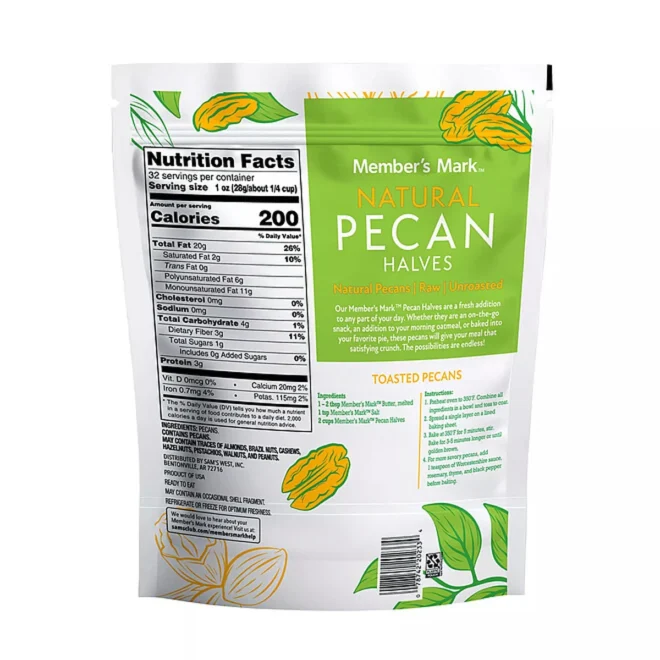 Member's Mark Natural Pecan Halves (2 lbs.) - Image 2