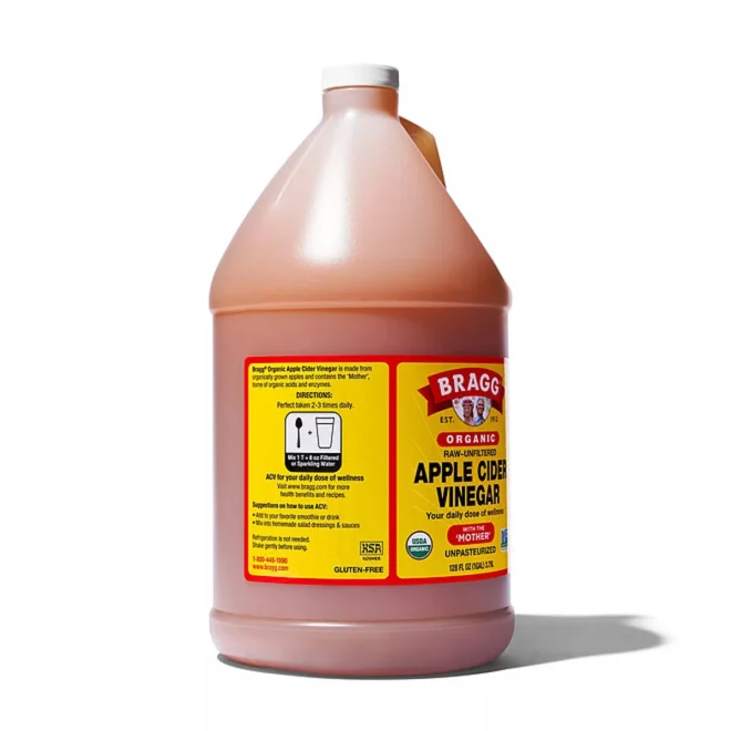 Bragg Apple Cider Vinegar, 128 fl. oz. - Image 3