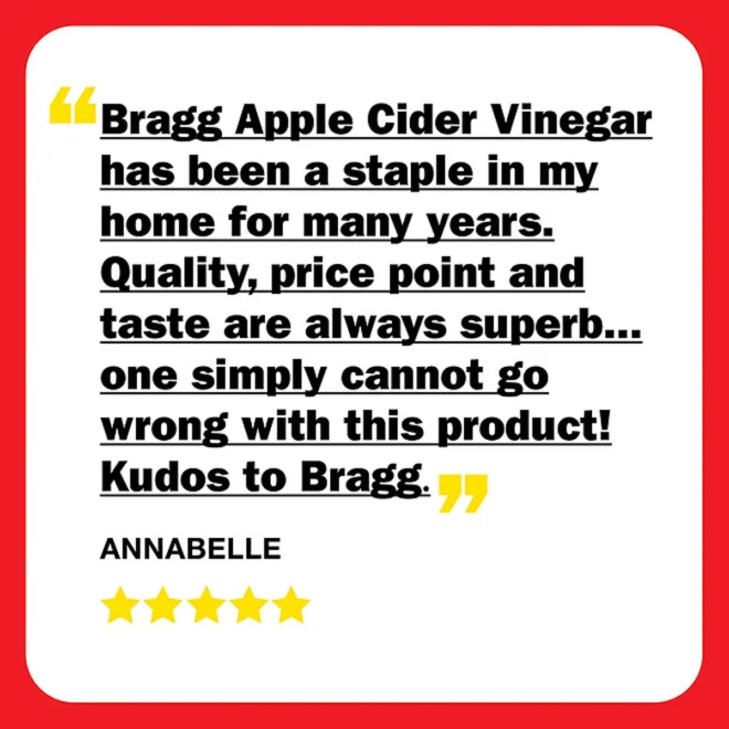 Bragg Apple Cider Vinegar, 128 fl. oz. - Image 8