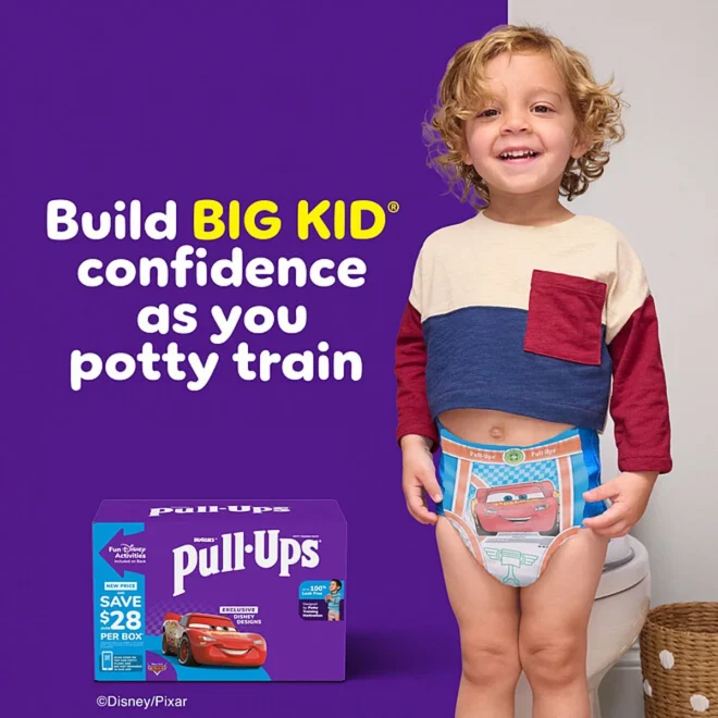 Huggies Pull-Ups Potty Training Pants for Boys Size 3T-4T (116 ct.) - Image 5
