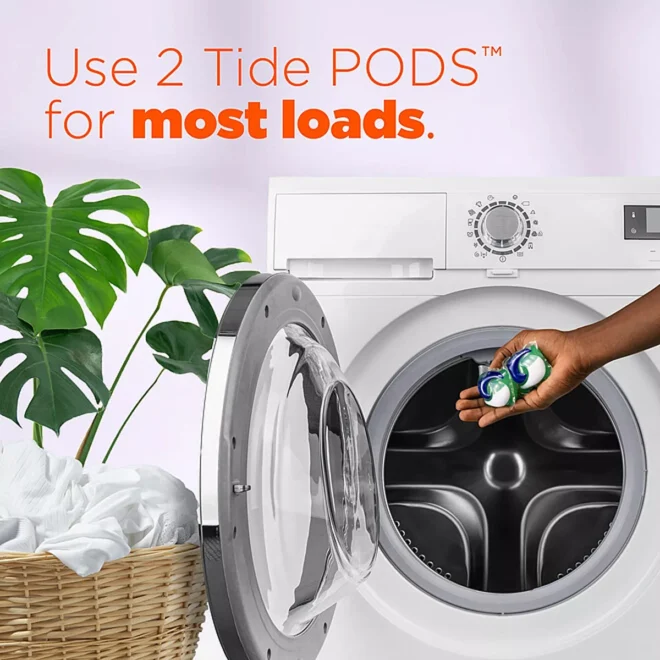 Tide PODS Liquid Laundry Detergent Pacs, Spring Meadow (156 ct.) - Image 3