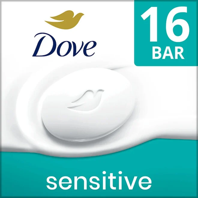 Dove Beauty Bar, Sensitive Skin (3.75 oz., 16 ct.) - Image 10