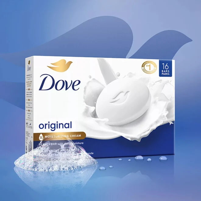 Dove Beauty Bar, Original White (3.75 oz., 16 ct.) - Image 8