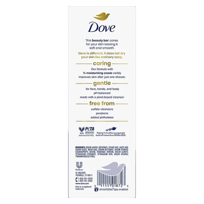 Dove Beauty Bar, Original White (3.75 oz., 16 ct.) - Image 9