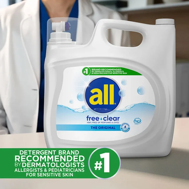 all free clear Liquid Laundry Detergent, The Original, 166 loads, 250 fl. oz. - Image 3