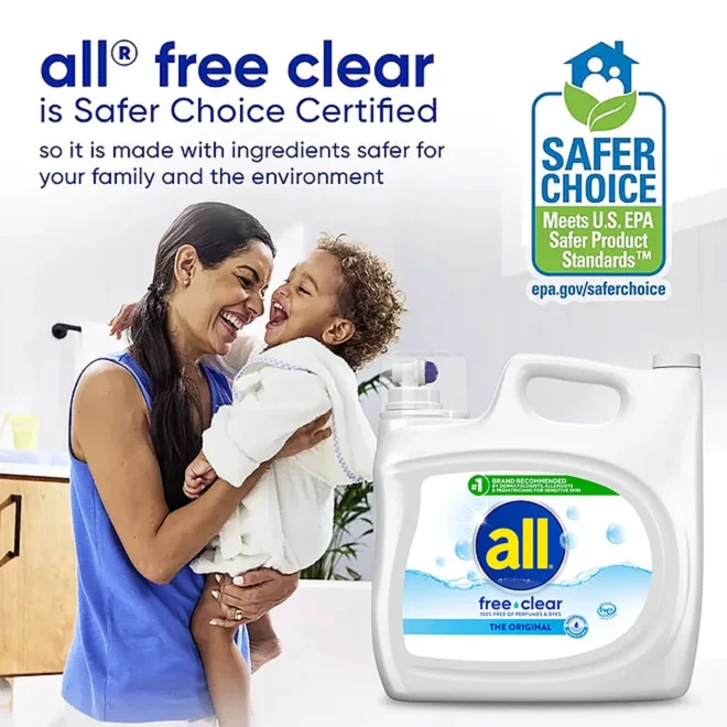 all free clear Liquid Laundry Detergent, The Original, 166 loads, 250 fl. oz. - Image 5