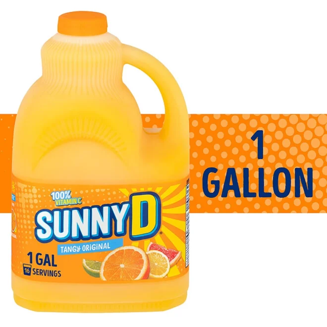 SunnyD Tangy Original Orange Flavored Citrus Punch, 1 gal. - Image 3