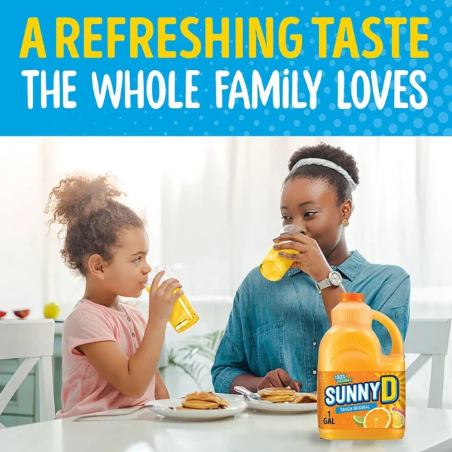 SunnyD Tangy Original Orange Flavored Citrus Punch, 1 gal. - Image 6