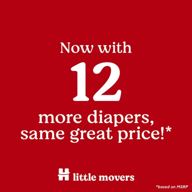 Huggies Little Movers Baby Diapers Size 6 - 120 ct. (35+ lbs) - Image 6