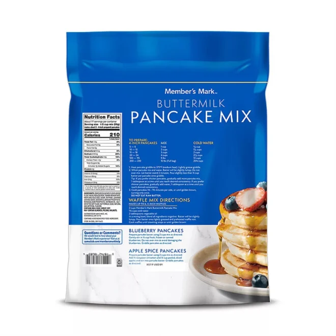Member's Mark Buttermilk Pancake Mix, 10 lbs. - Image 2