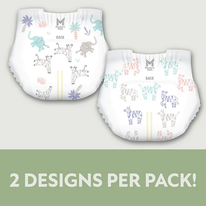 Member's Mark Premium Baby Diapers, Sizes: Newborn - 8 - Image 12
