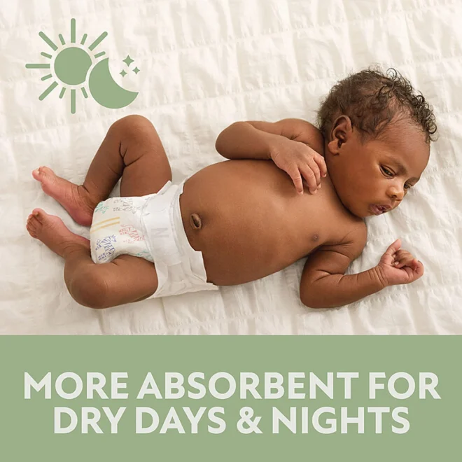Member's Mark Premium Baby Diapers, Sizes: Newborn - 8 - Image 7