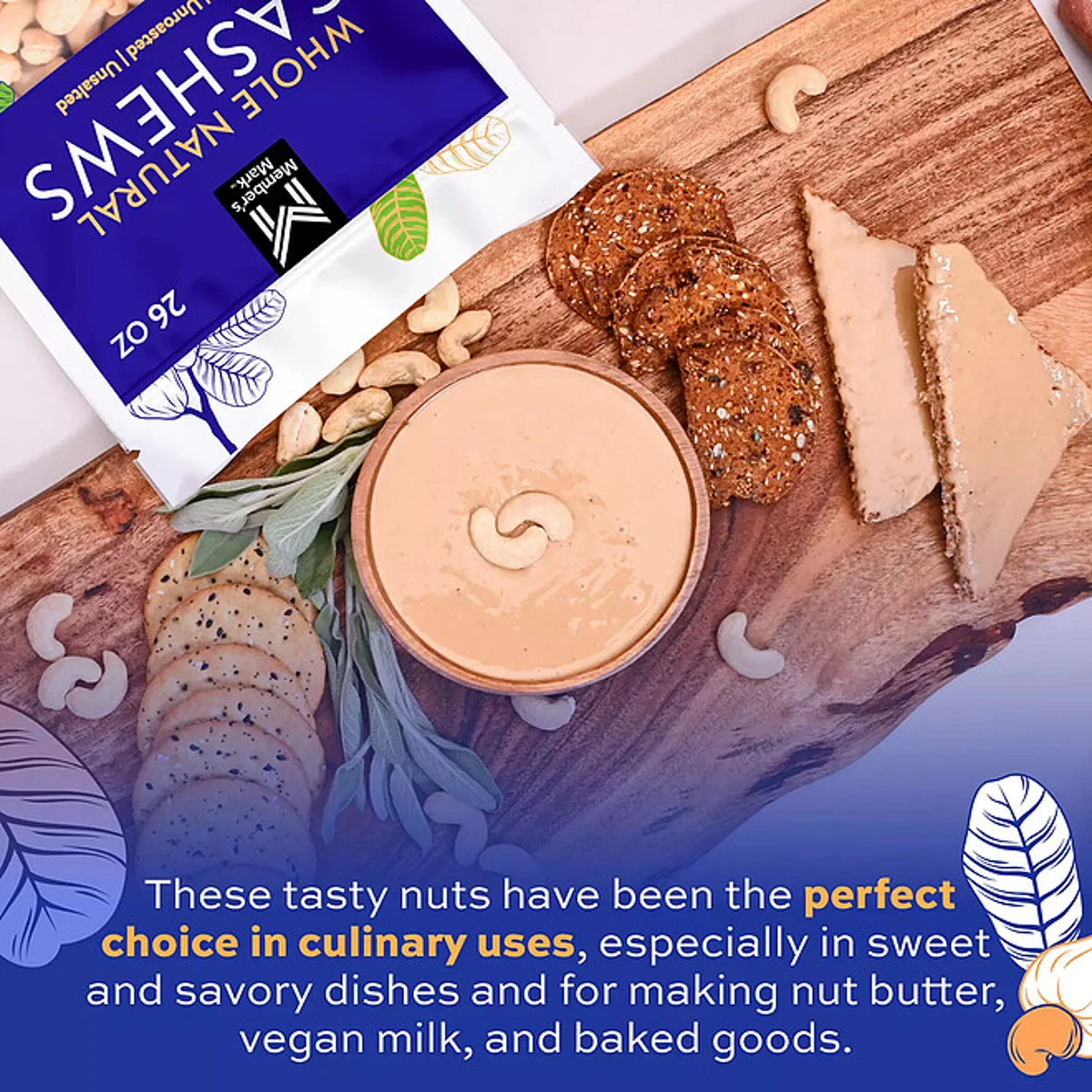 Member's Mark Whole Natural Cashews, 26 oz. - Image 5
